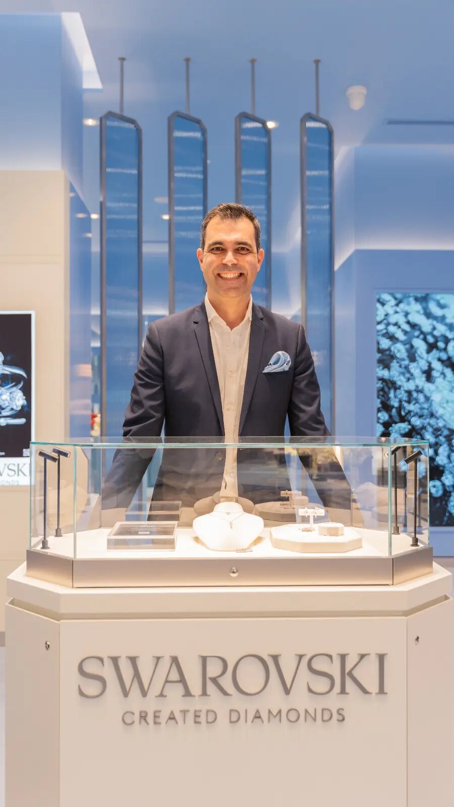 Swarovski Created Diamonds retail activation